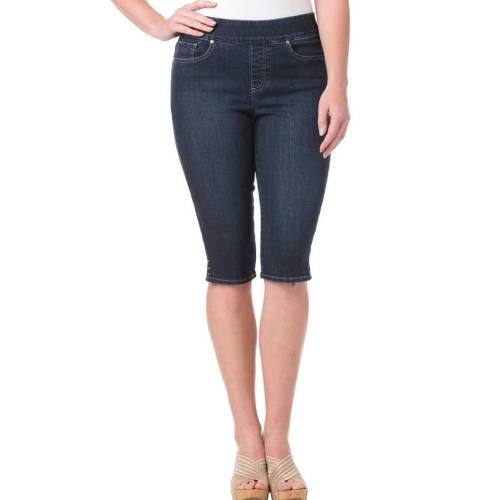 Denim Pull-on Capri