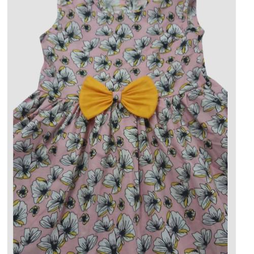 Girl's Printed Frock Dress