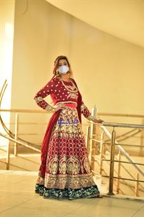 Women's Handmade Bridal Dress