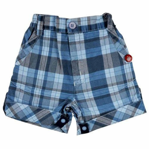 Kids Checked Shorts