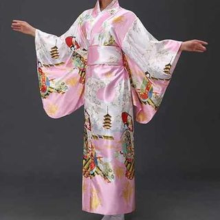 Women Printed Kimono