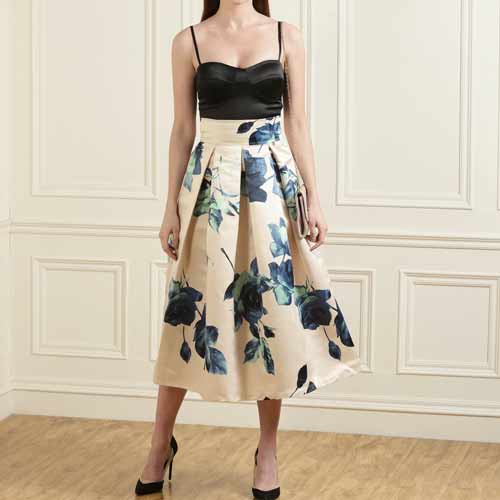 Women Floral Print Skirts