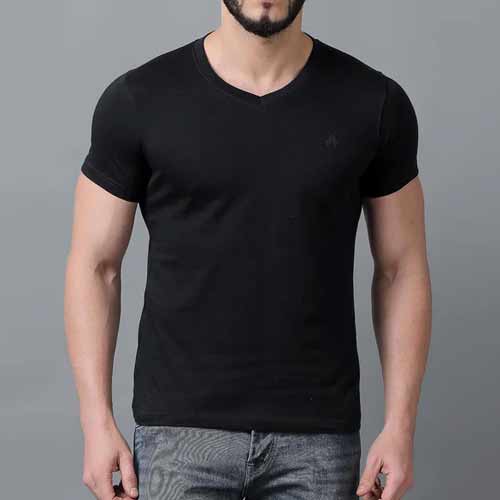 Men Plain T-Shirts