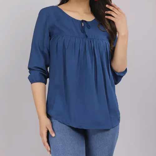 Ladies Pleated Tops