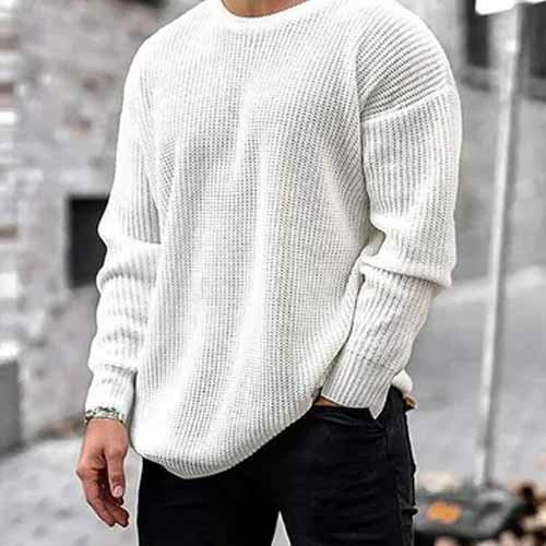 Men Knitted Pullover