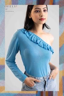 Women Cross Shoulder Tops