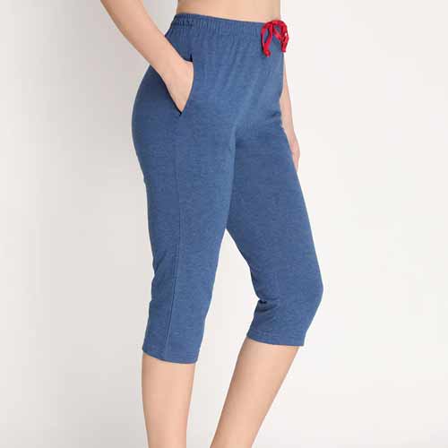 Women Plain Capri