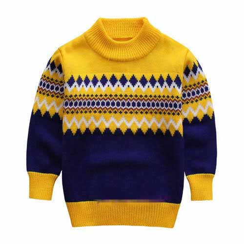 Kids Trendy Color Pullover