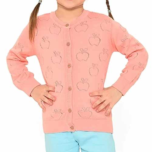 Kids Printed Cardigan