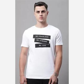 Men's Tencel Printed T Shirts