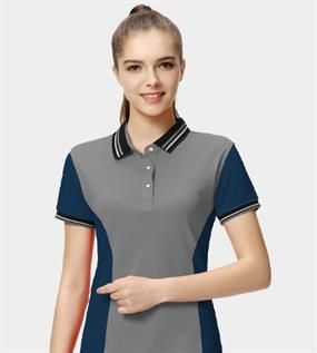 Women Cut and Sew Polo Shirts