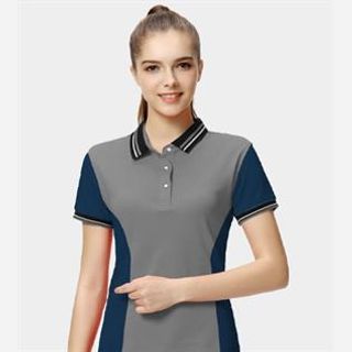 Women Cut and Sew Polo Shirts