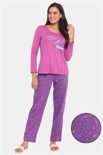 Women's Cotton Printed Regular Fit Pajamas