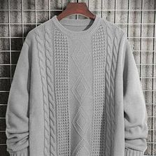 Men's Cable Knit Sweater