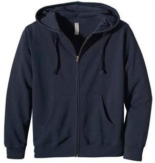 Hooded Sweat Jacket with Full open Zip