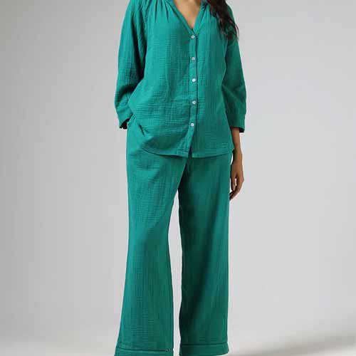 Ladies Plain Night Suit