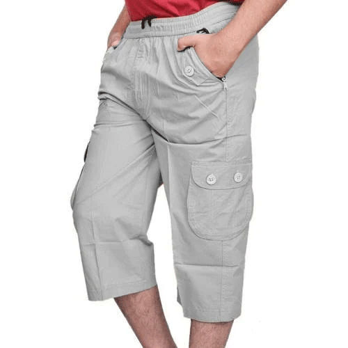 Men Cotton Capri