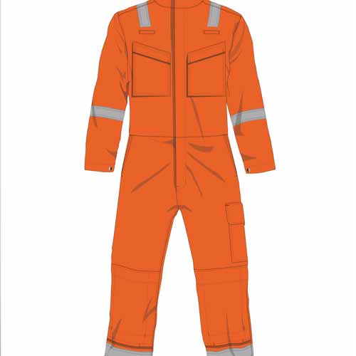 Men Flame Resistant Coveralls