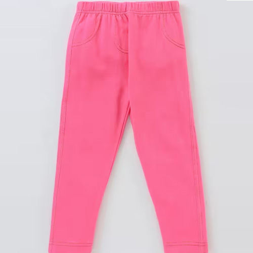 Girls Plain Jeggings