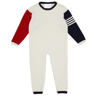 Kids Knitted Plain Rompers