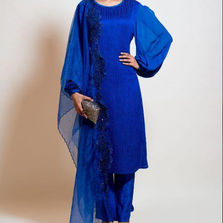 Pakistani style Kurti Pant and Dupatta Sets