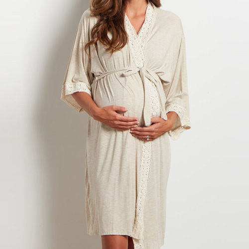 Women Maternity Bath Robe