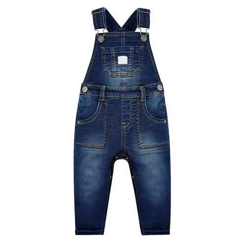 Kids Denim Dungarees