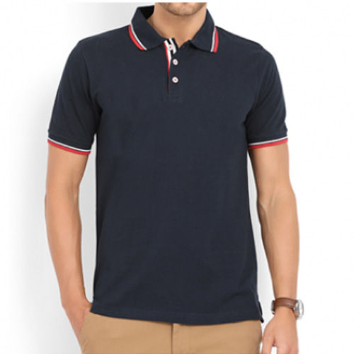 Men Plain Polo T-Shirts