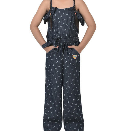 Girls Printed Jumpsuits