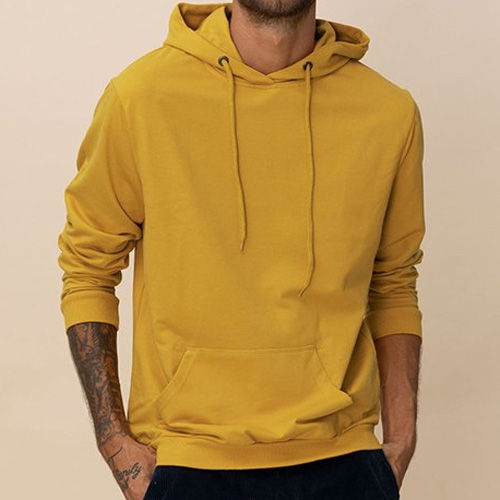 Men Plain Hoodies