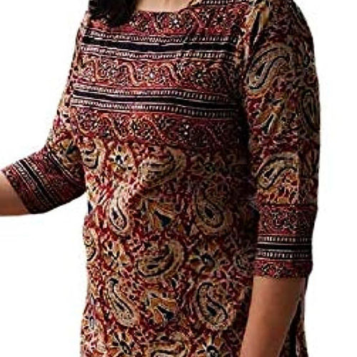 Ladies Kalamkari Straight Kurtis