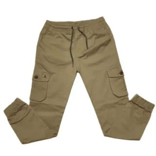 Boys Cotton Cargo Pants