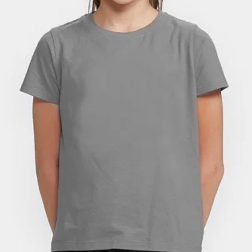 Girls Plain T-Shirts