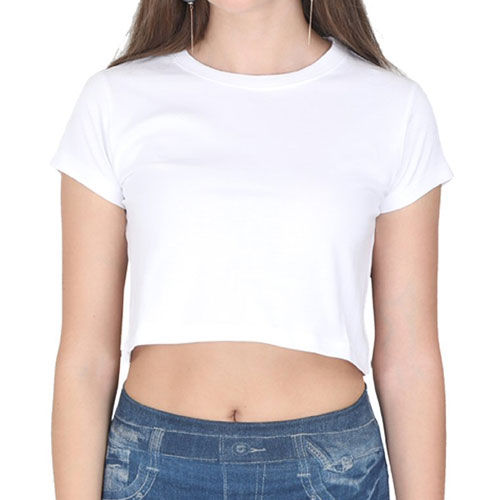 Women's Plain Crop Top