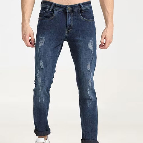 Men Denim Blue Jeans