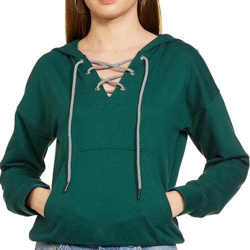 Women Drop Shoulder Hoodies