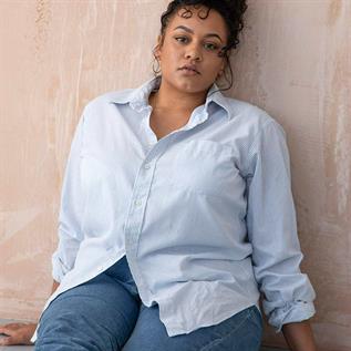 Women's Plus Size Striped Shirts