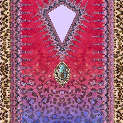 Women Digital Printed Kaftans