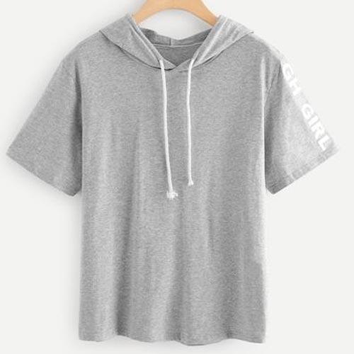 Men Half Sleeve Hoodies