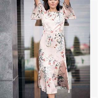 Women Floral Midi Dress