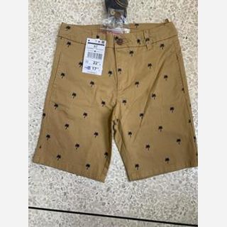 Boy's Twill Printed Shorts