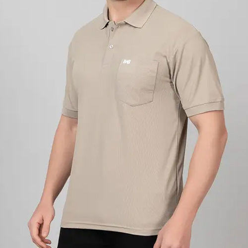 Men Plain Polo T-shirts