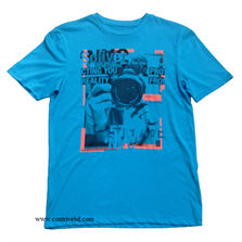 Men's Round Neck Short Sleeve Printed T-shirt