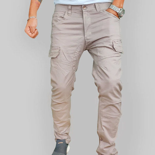 Men Six Pocket Cargo Pants