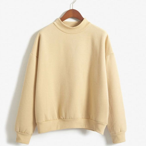 Women Plain Sweatshirts