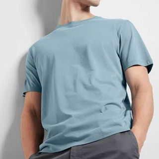 Men Plain Cotton T-shirts