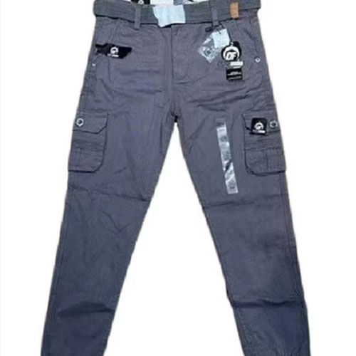 Kids Cotton Cargo Pants