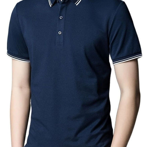 Men Plain Polo T-Shirts