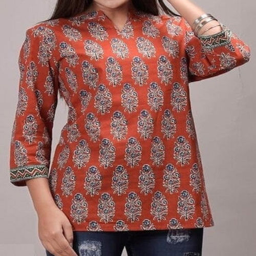 Women Printed Long and Short Kurta