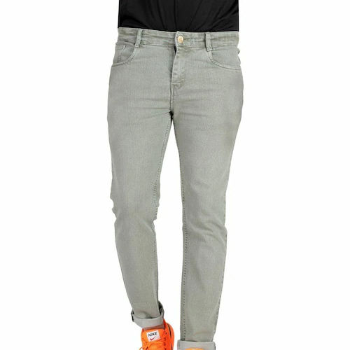 Men Cotton Denim Pants